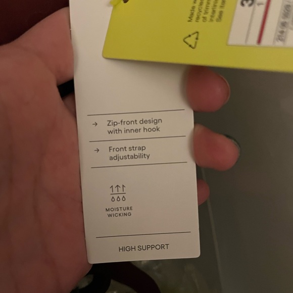 All In Motion NWT High Support Sports Bra 38C - Picture 8 of 10